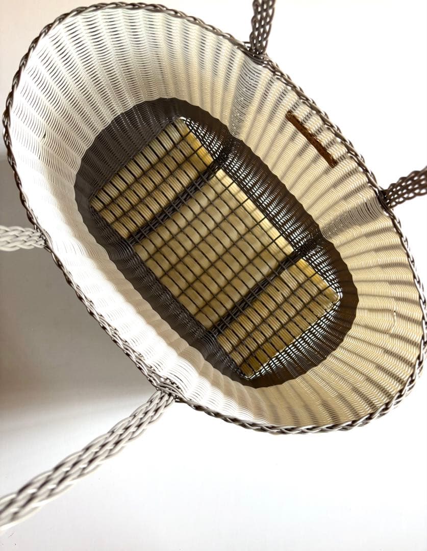 PALOROSAパロローサ 【美品/希少】バイカラー TOTE かごバッグ - メルカリ