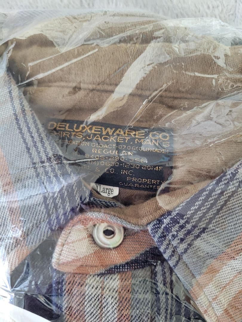 未使用・完売品 デラックスウエア HV-19 ヘビーネルシャツ XL - メルカリ