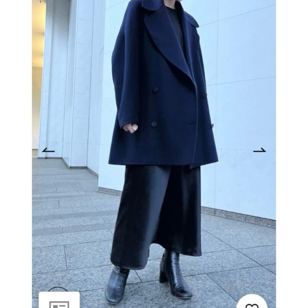 le phil ソフトウールリバーピーコート ネイビー 0サイズ - メルカリ