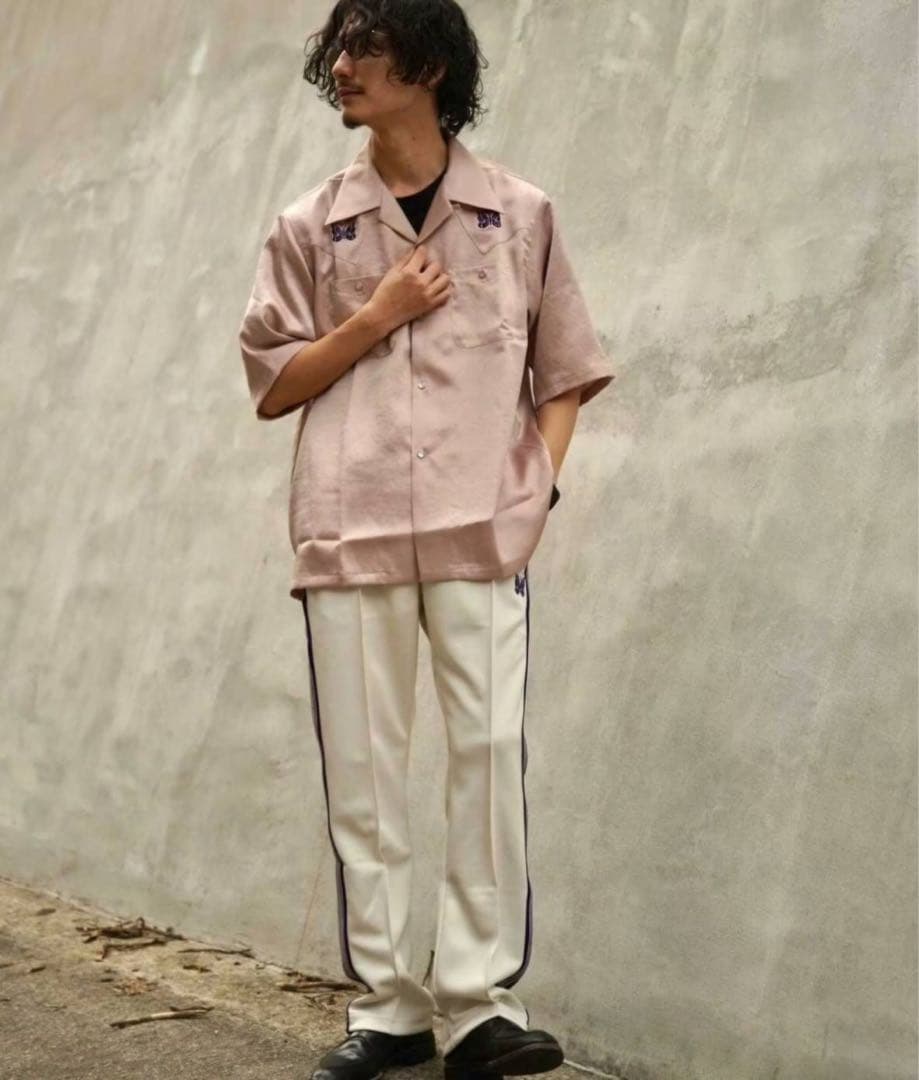 ニードルス】needles カウボーイ サテン シャツ - メルカリ