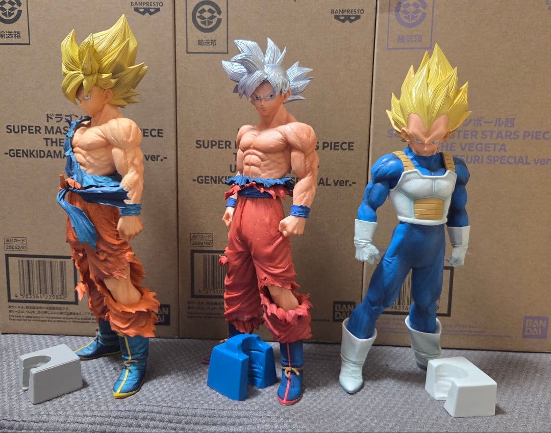 ドラゴンボール超 SMSP ゲンキダマツリver. 孫悟空 ベジータ 3体セット