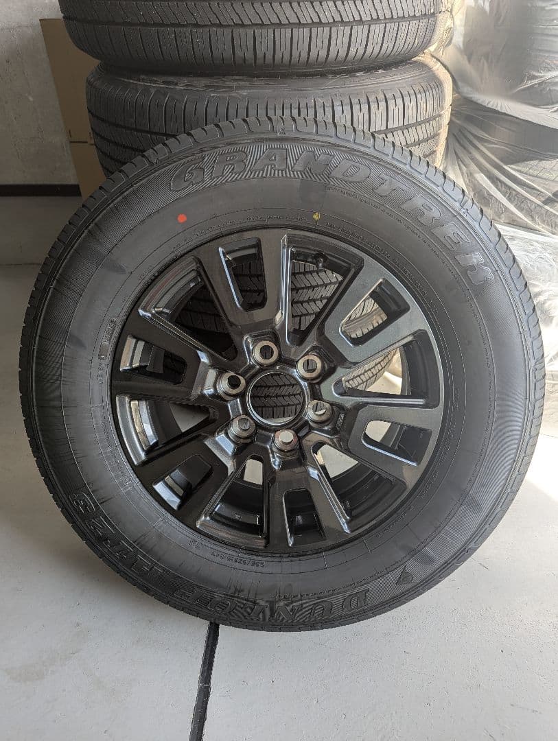 ランドクルーザー250 新車外し　スペアタイヤ1本　265/65R18 ◇お盆SALE 新車外し ランドクルーザー250 特別仕様車 First Edition