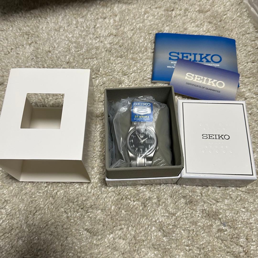 未使用品】 SEIKO5 (SNK063J5) Fragment 藤原ヒロシ着 - メルカリ