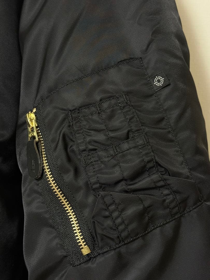 FOSTEX MCD MA-1 XL BLACK RAFSIMONS試着のみ - メルカリ