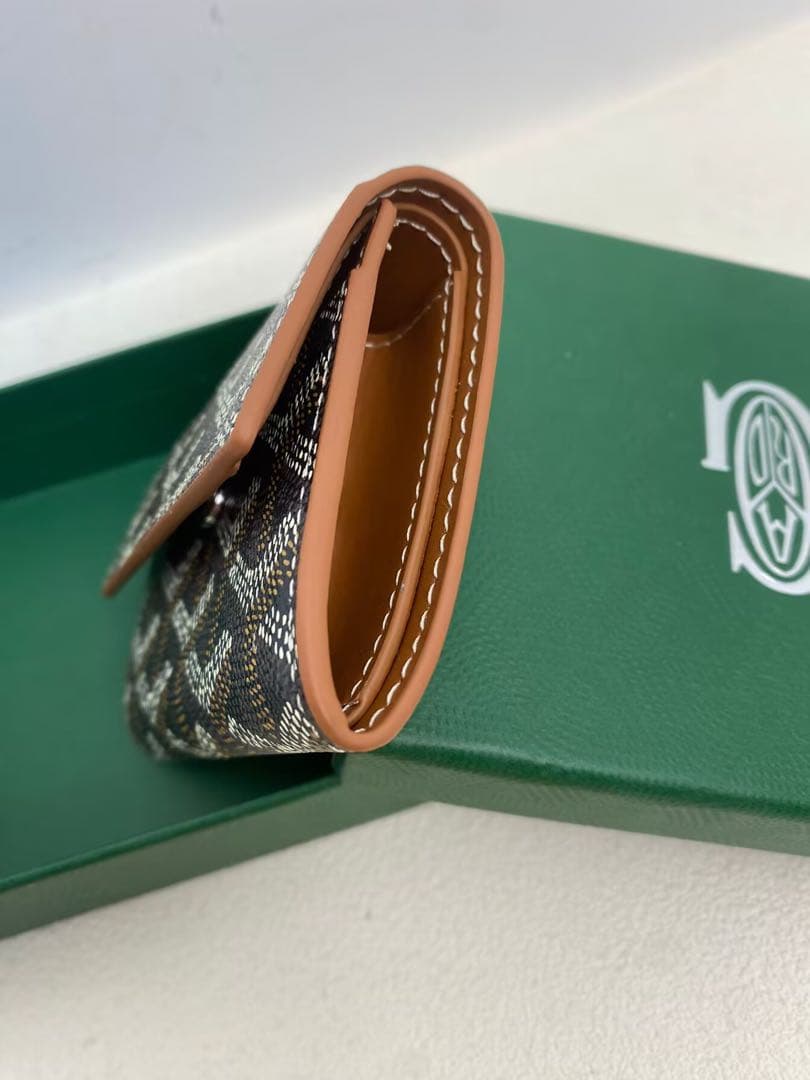 Goyard 二つ折り財布 ブラック/ブラウン - メルカリ