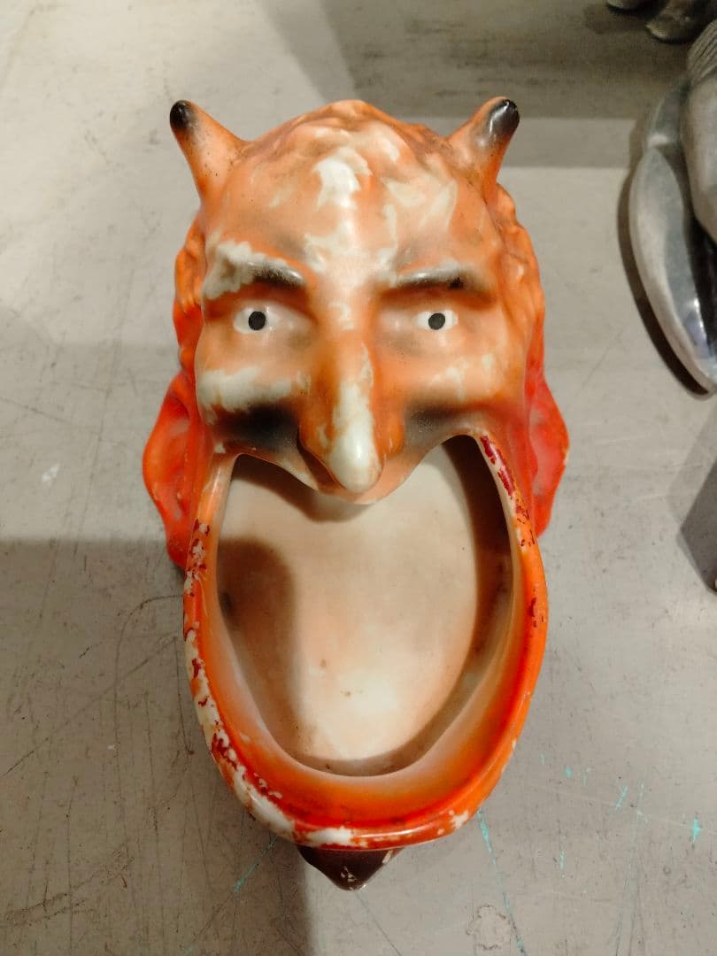 t*r様 40s デビル　サタン　ビンテージ　vintage ドクロ　スカル 灰 Mサイズ｜GILDAN SANTA CRUZ CALIFORNIA 骸骨 ガイコツ ドクロ スカル