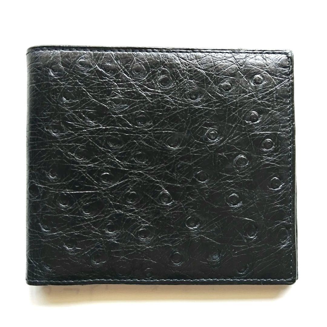 dunhill 極美品 黒革が醸し出す大人のエレガンス 二つ折り財布 ダンヒル DUNHILL マネークリップ 二つ折り財布 （ブラック