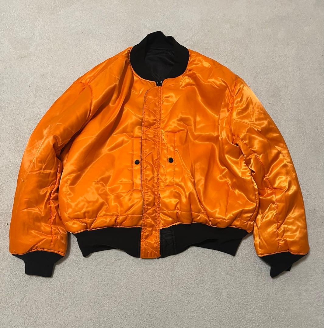 サイズ◎ KNOX ARMORY MA-1 XL ブラック ALPHA - メルカリ