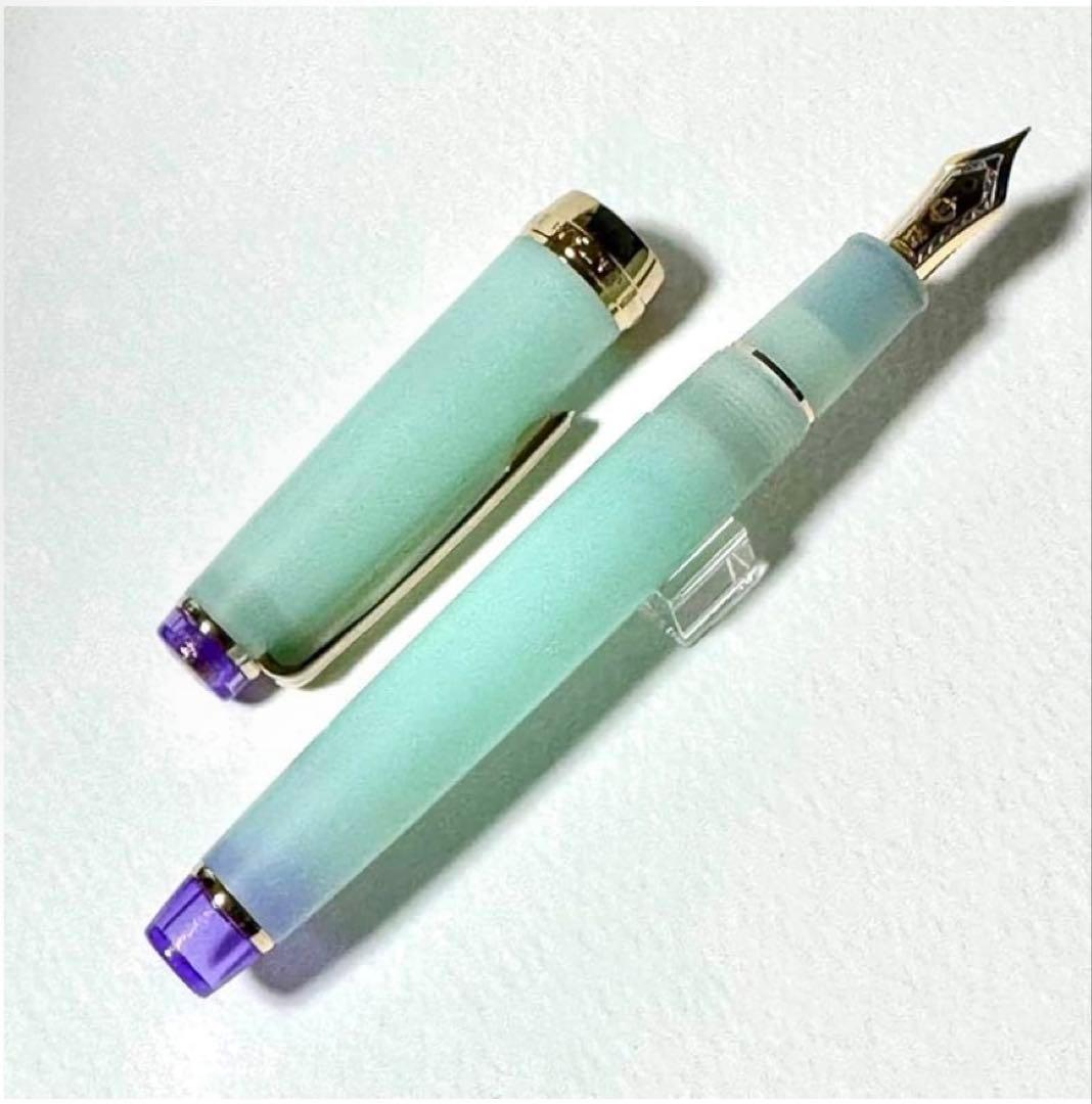 セーラー万年筆 万年筆 四季織 雨音 春雨 中細 11-3059-301 セーラー万年筆 【在庫品】セーラー万年筆 SHIKIORI 四季織 雨音