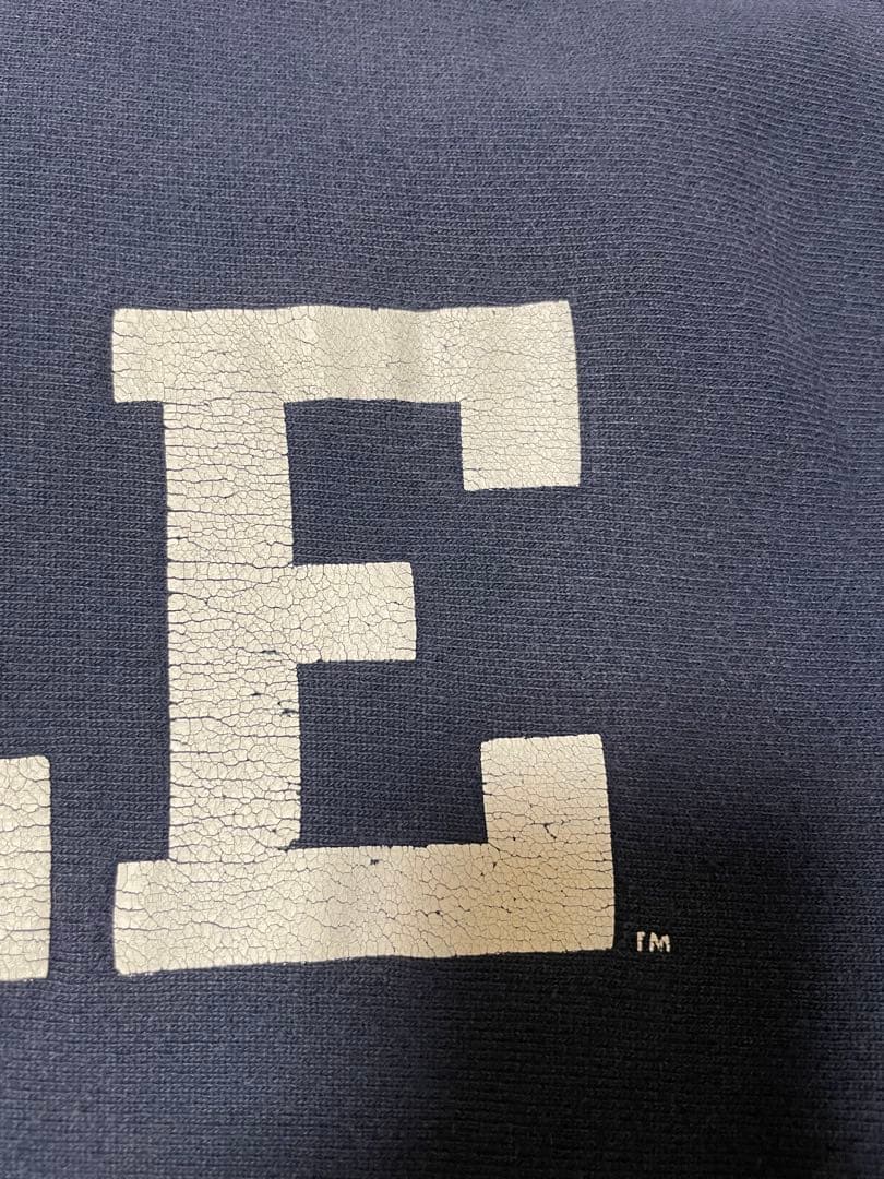 コナくん　90s チャンピオンUSA製 \"YALE\" ネイビー　XL