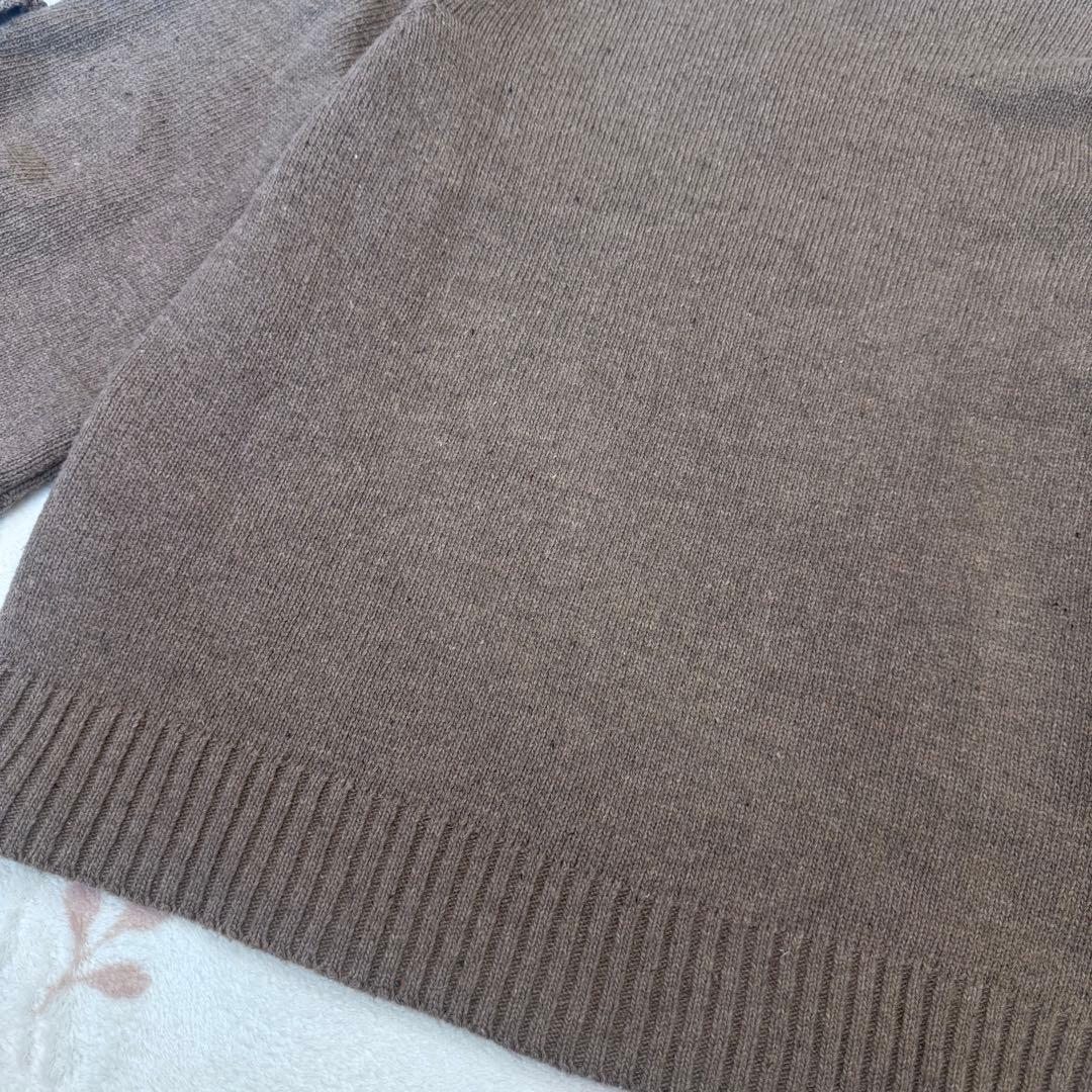 希少 ヴィヴィアンウエストウッド オーブ 刺繍 ニット ブラウン ボタン