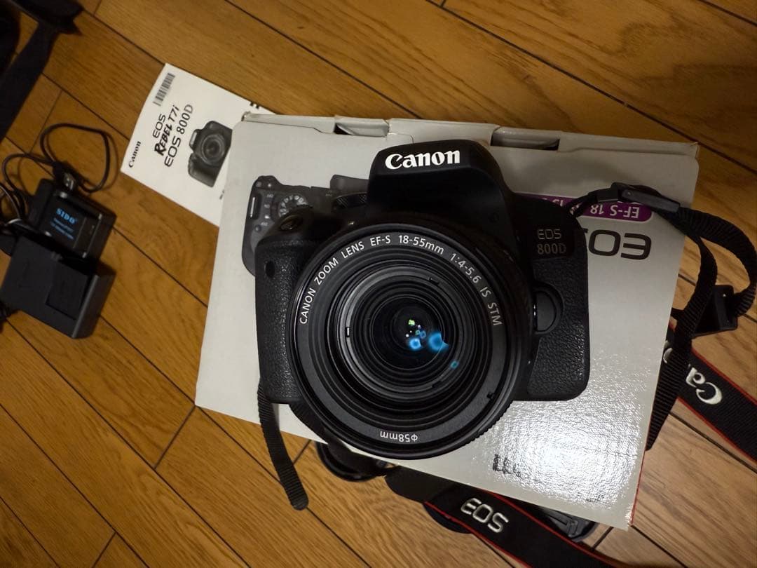 美品】Canon EOS 800D（海外版）☆シャッター回数わずか1331回 - メルカリ