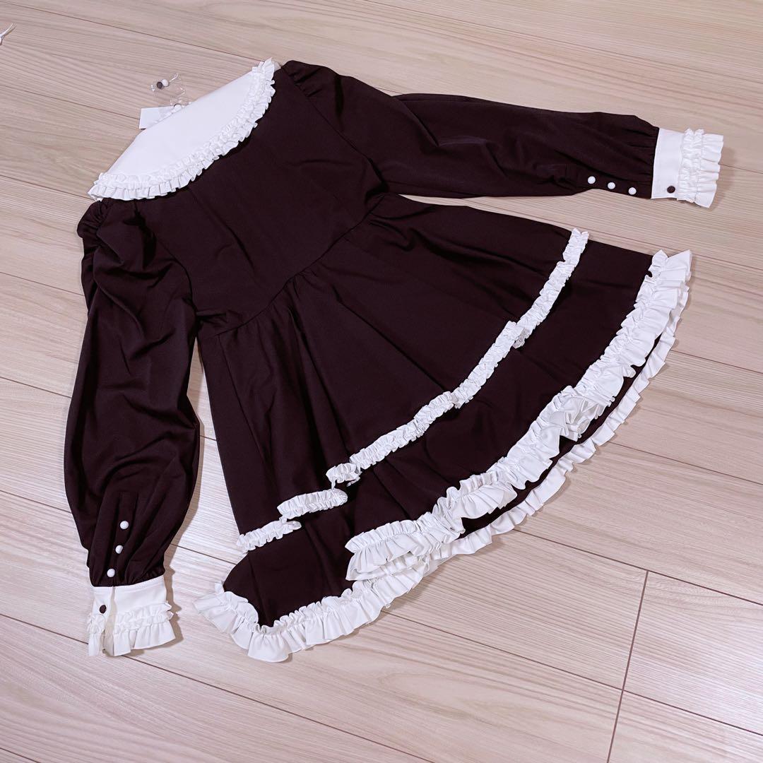 送料無料 新品未使用 dimmoire ディムモアール 絶メイドワンピース