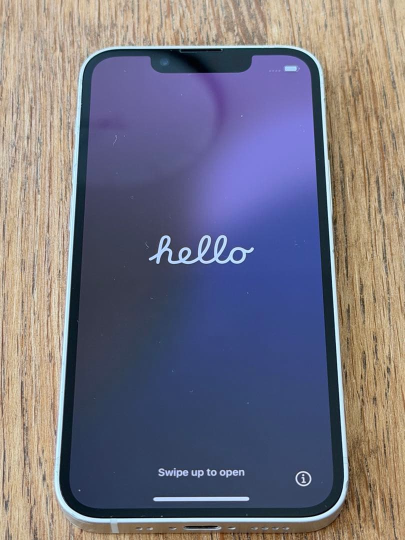 iPhone 13 mini ホワイト　128GB simフリー　充電不具合 iPhone13mini】充電ができない⁉️ 充電口交換でしっかり復活✨スマホ