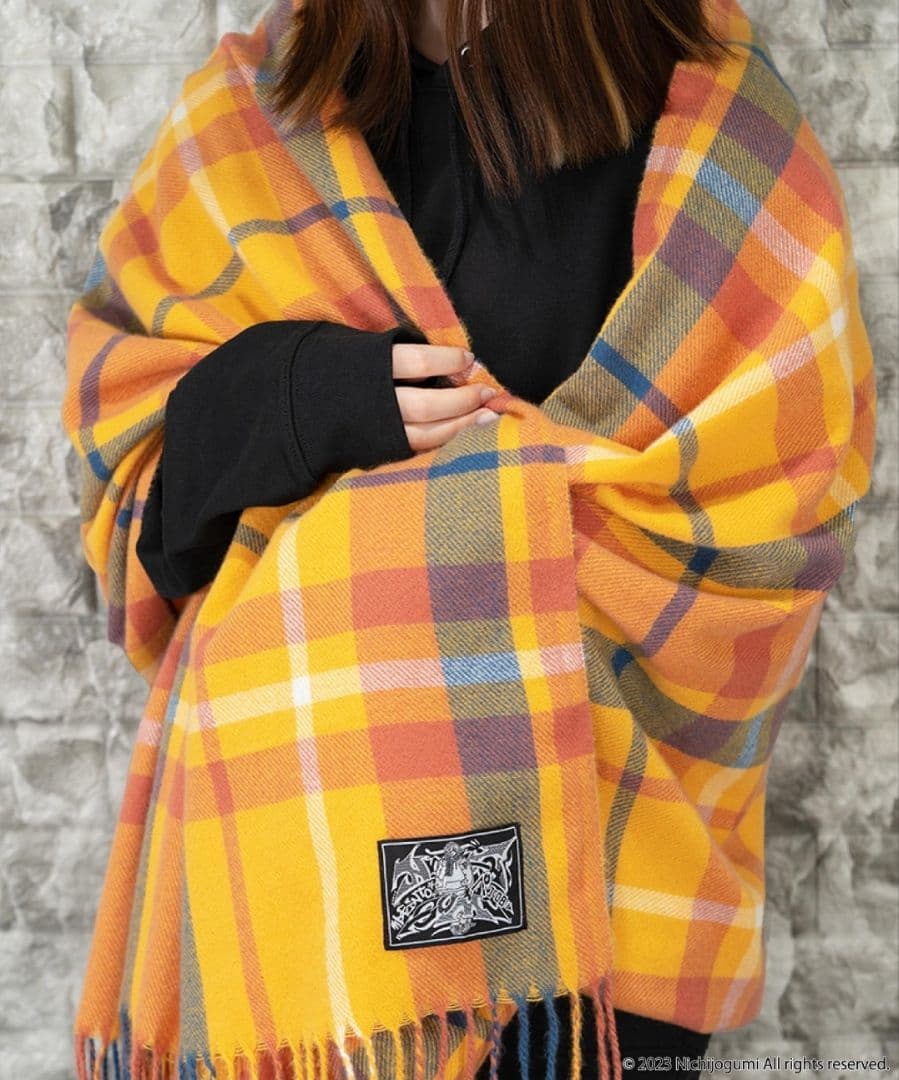 日常組×ZOZOTOWN ぺいんと ストール - メルカリ