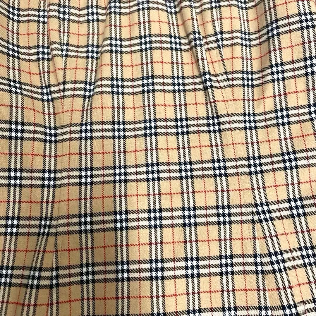 美品】 バーバリーブルーレーベル シャツワンピース ノバチェック 38