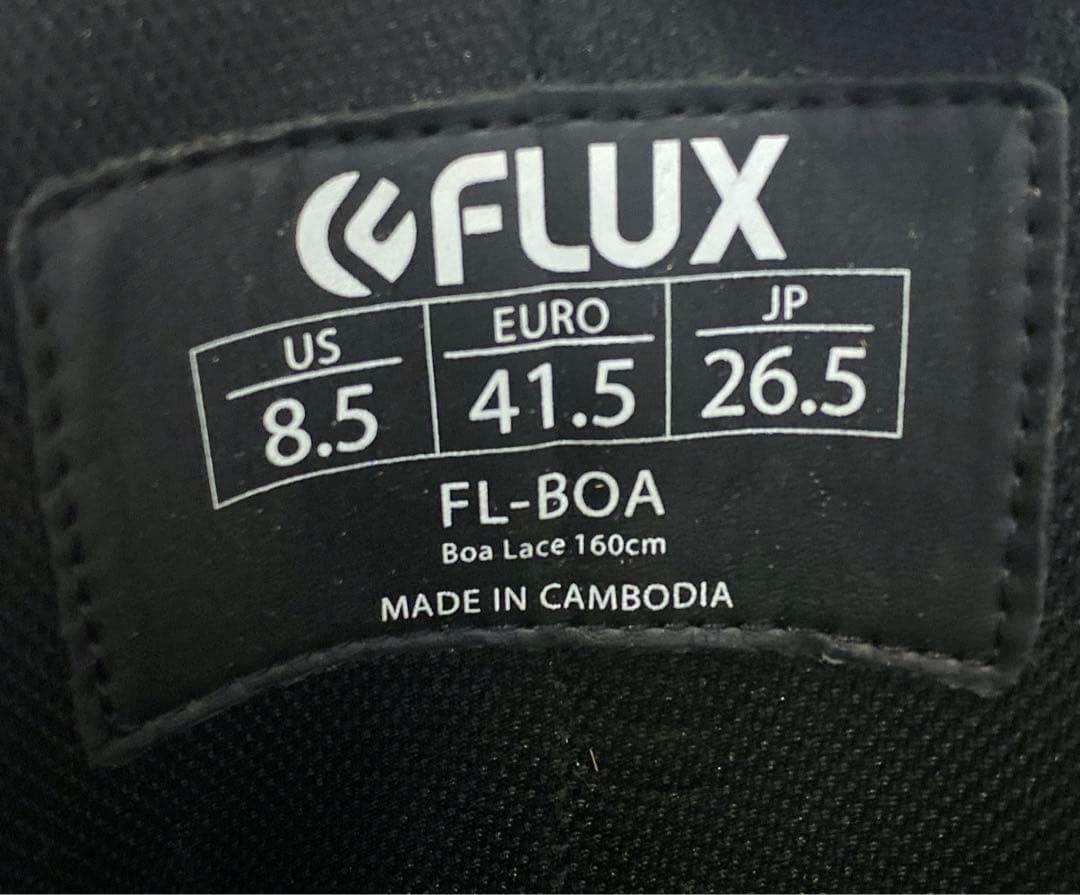 【即日発送】FLUX フラックス スノボブーツ　FL-BOA 26.5cm
