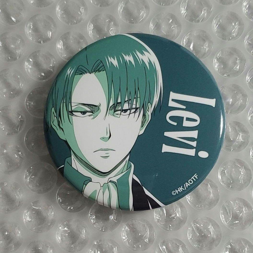 進撃の巨人 WIT STUDIO ランダム缶バッジ リヴァイ 1つ - メルカリ