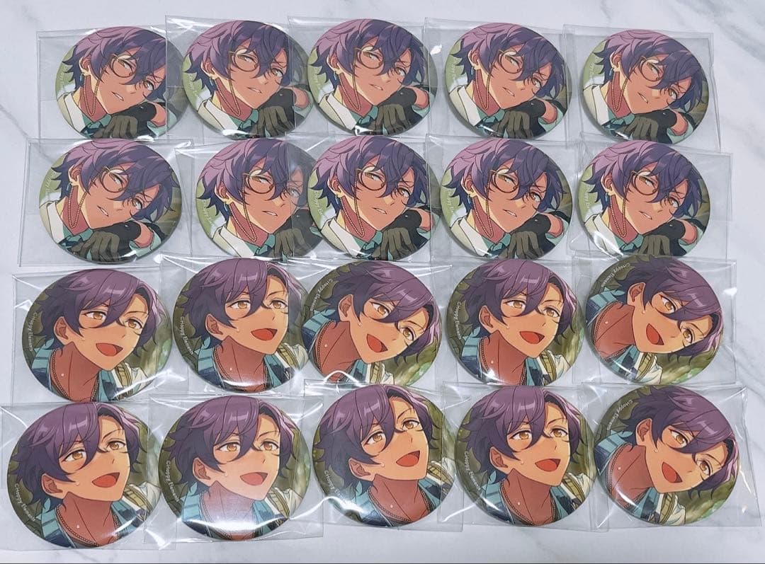 乙狩アドニス 20個 缶バッジ セット - メルカリ