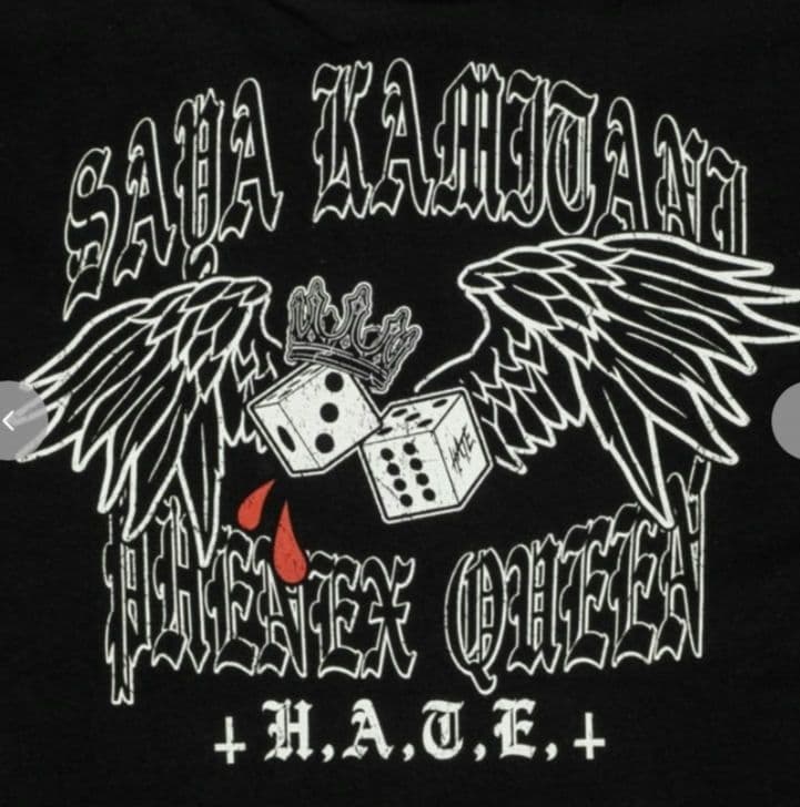 STARDOM 上谷沙弥選手モデル半袖プリントTシャツスターダム Lサイズ