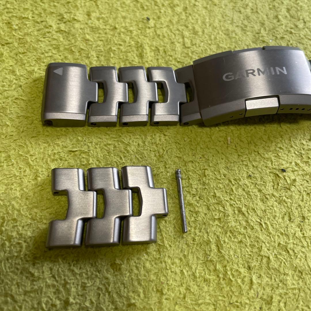 ガーミン 純正チタンベルトGarmin QuickFit F6 22mm - メルカリ