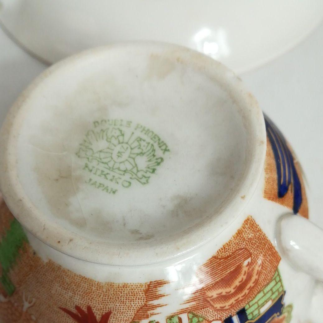 ニッコーダブルフェニックス 錦山水 カップ&ソーサー 2客 - メルカリ