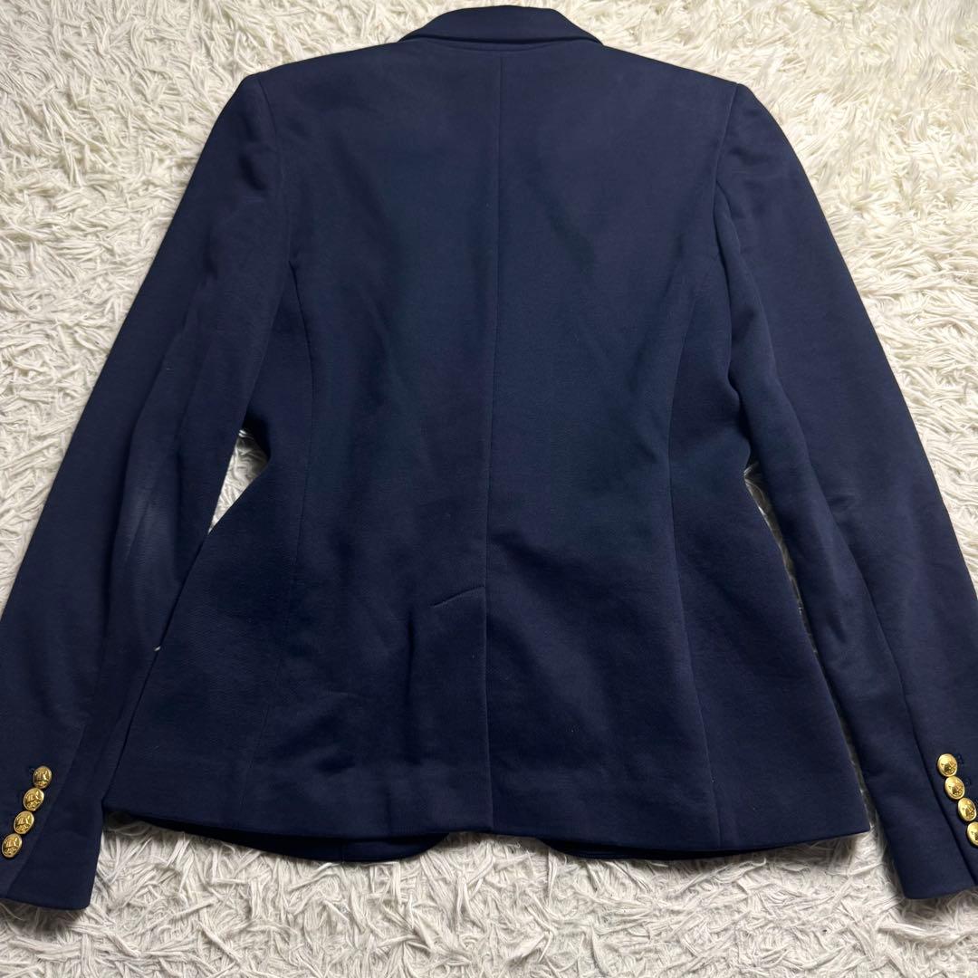 ポロラルフローレン 紺ブレ 金ボタン エンブレム シングル レディース