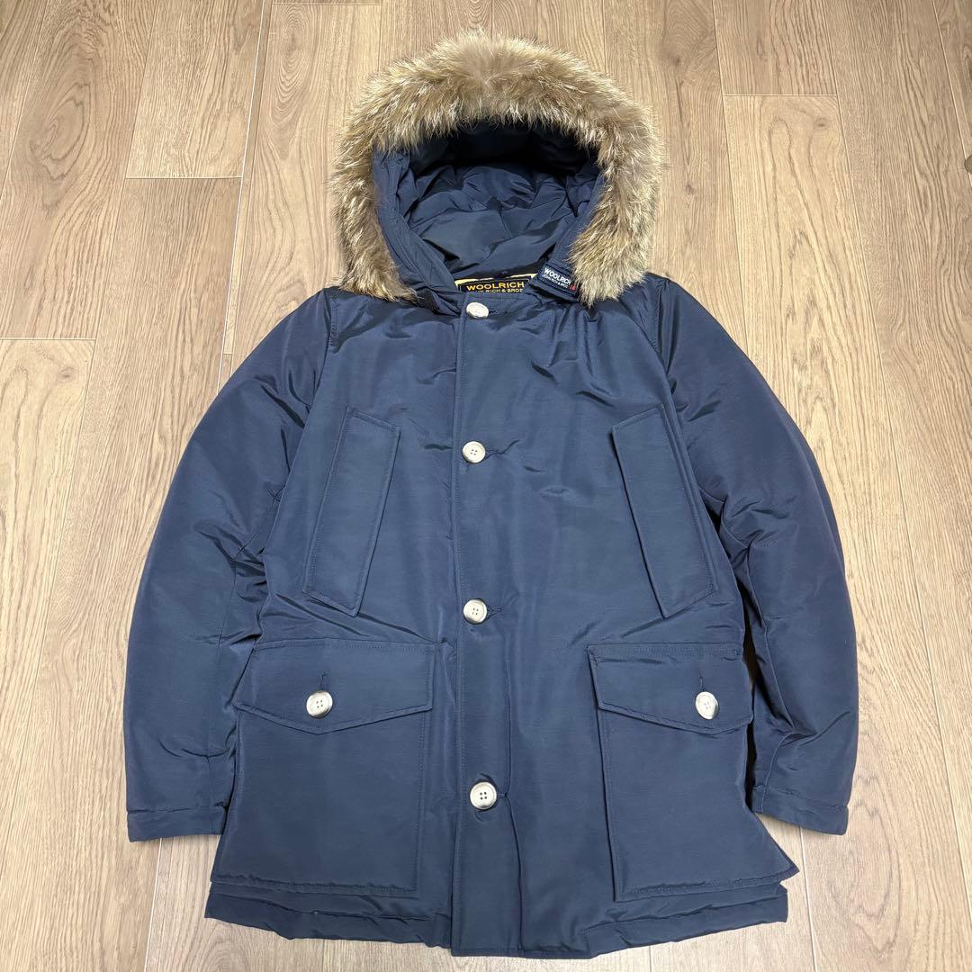 【カナダ製】WOOLRICH ウールリッチ アークティックパーカー ネイビー S 中古・古着通販】WOOLRICH (ウールリッチ) アークティックパーカー