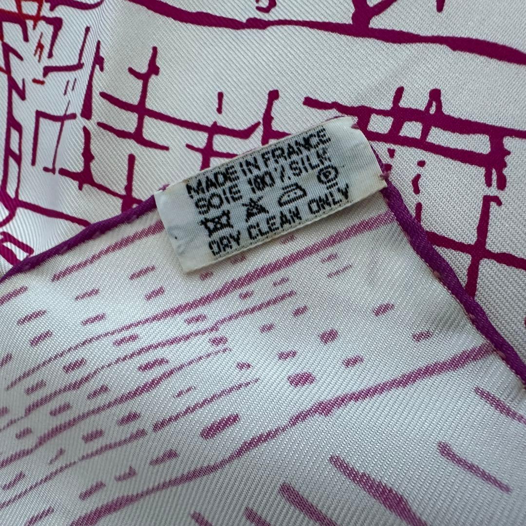 エルメス 限定品 東京 de passage a tokyo カレ90 スカーフ - メルカリ