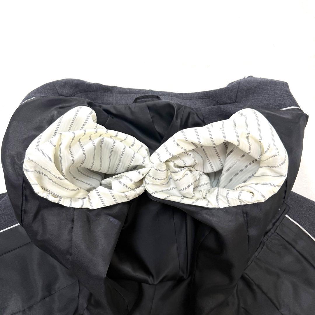 美品 EASTBOY VENUS グレー 金ボタン エンブレム付 ジャケット7