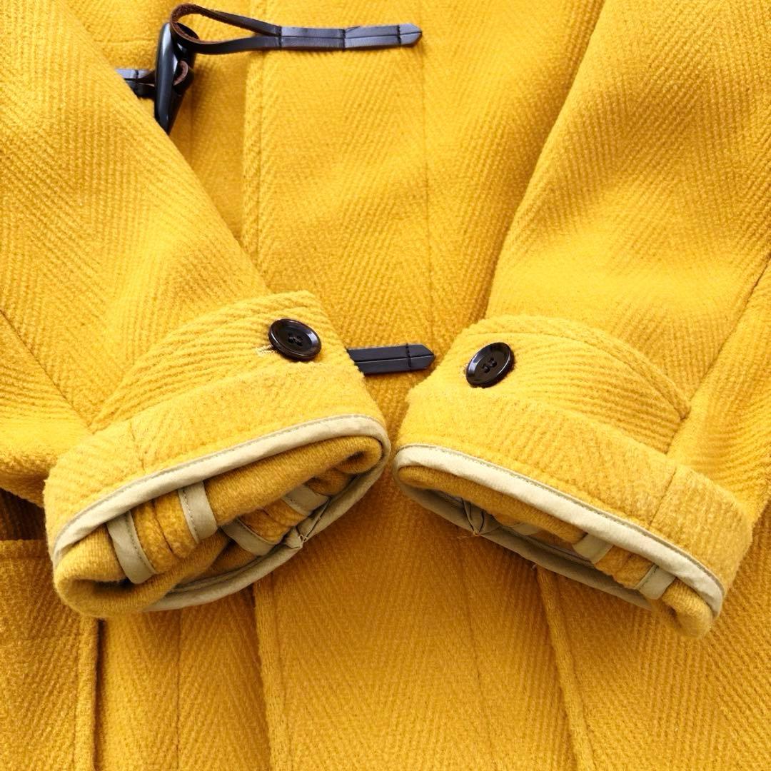 すずめ様 極美品✨ORCIVAL 希少色 ダッフルコート ヘリンボーン - メルカリ