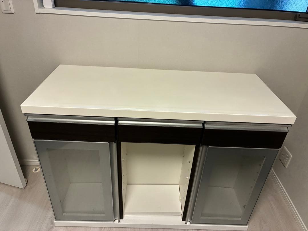 極美品 ニトリ バーカウンターモデナ 120DBR