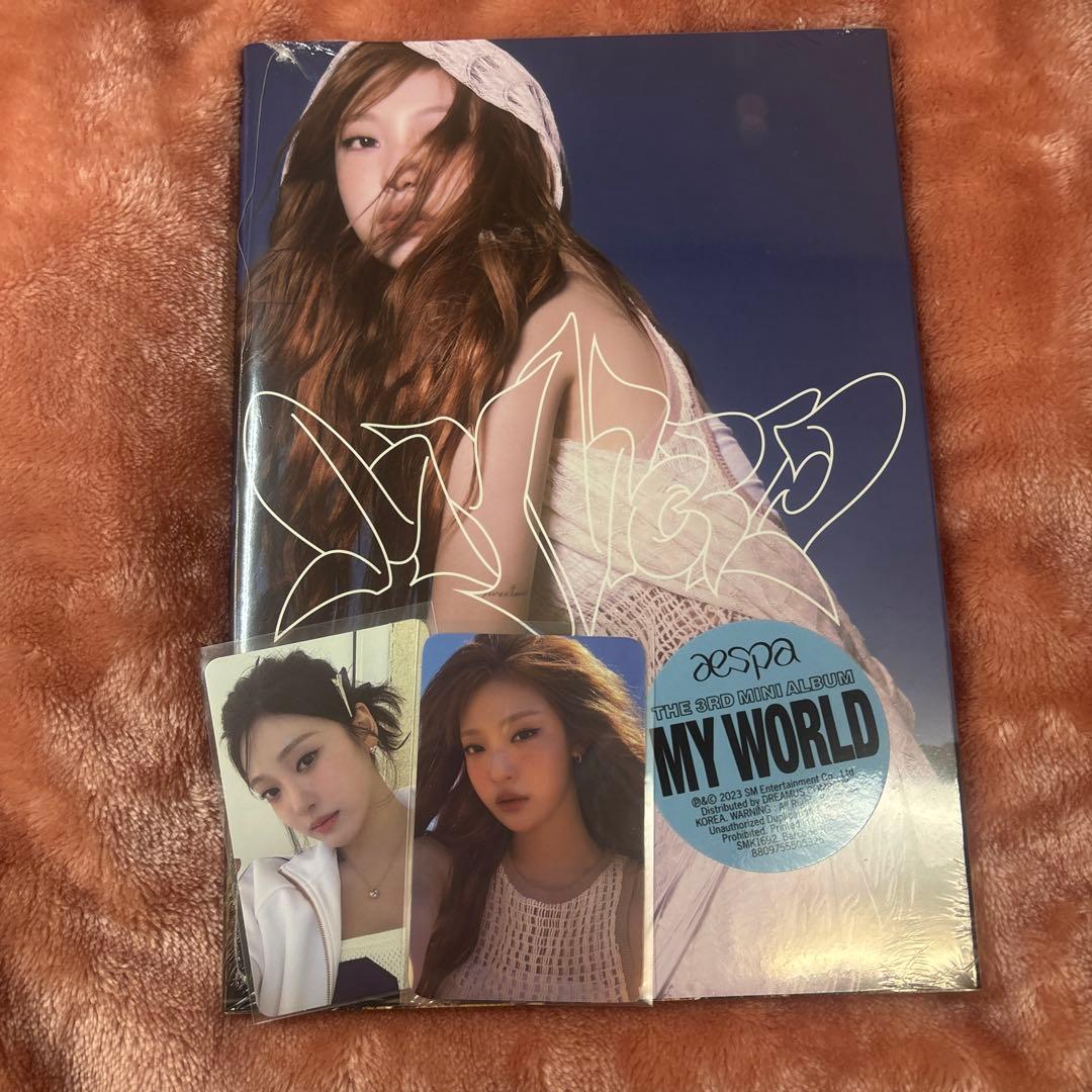 aespa my world アルバム 未開封 トレカ - メルカリ