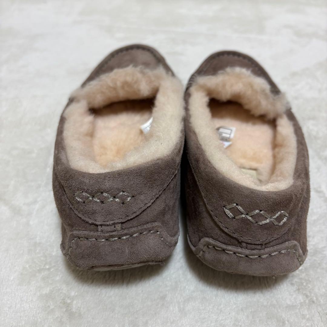 美品】UGG アグ アンスレー モカシン 23cm グレー 箱付き - メルカリ