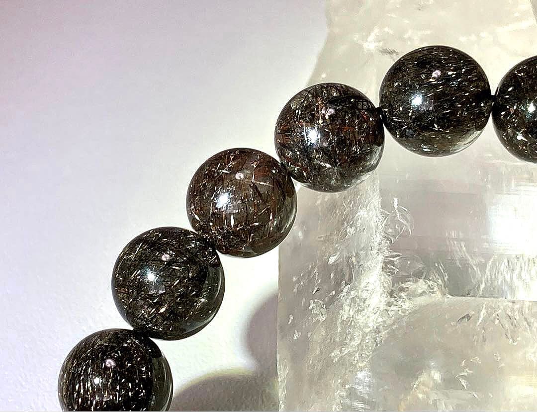 BOOBOOお纏め　究極品質　超希少リアルブラックルチル　10㎜と11㎜