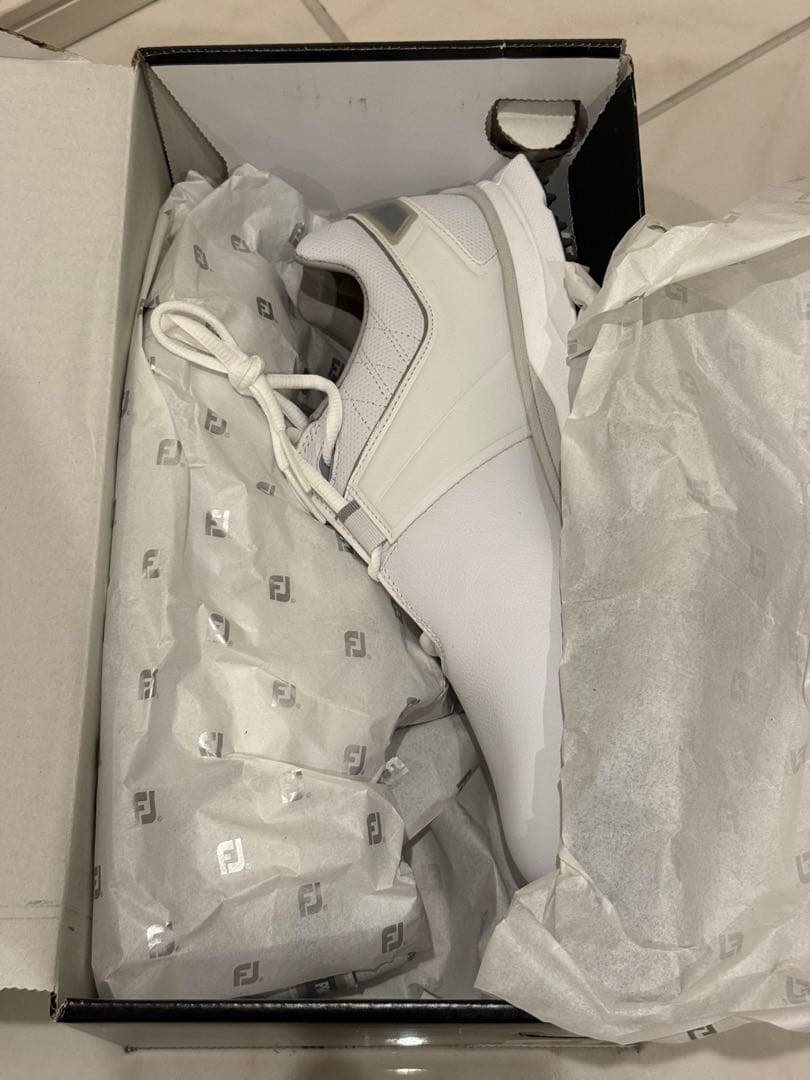 【27.5cm】FootJoy PRO SL ゴルフシューズ（ホワイト）