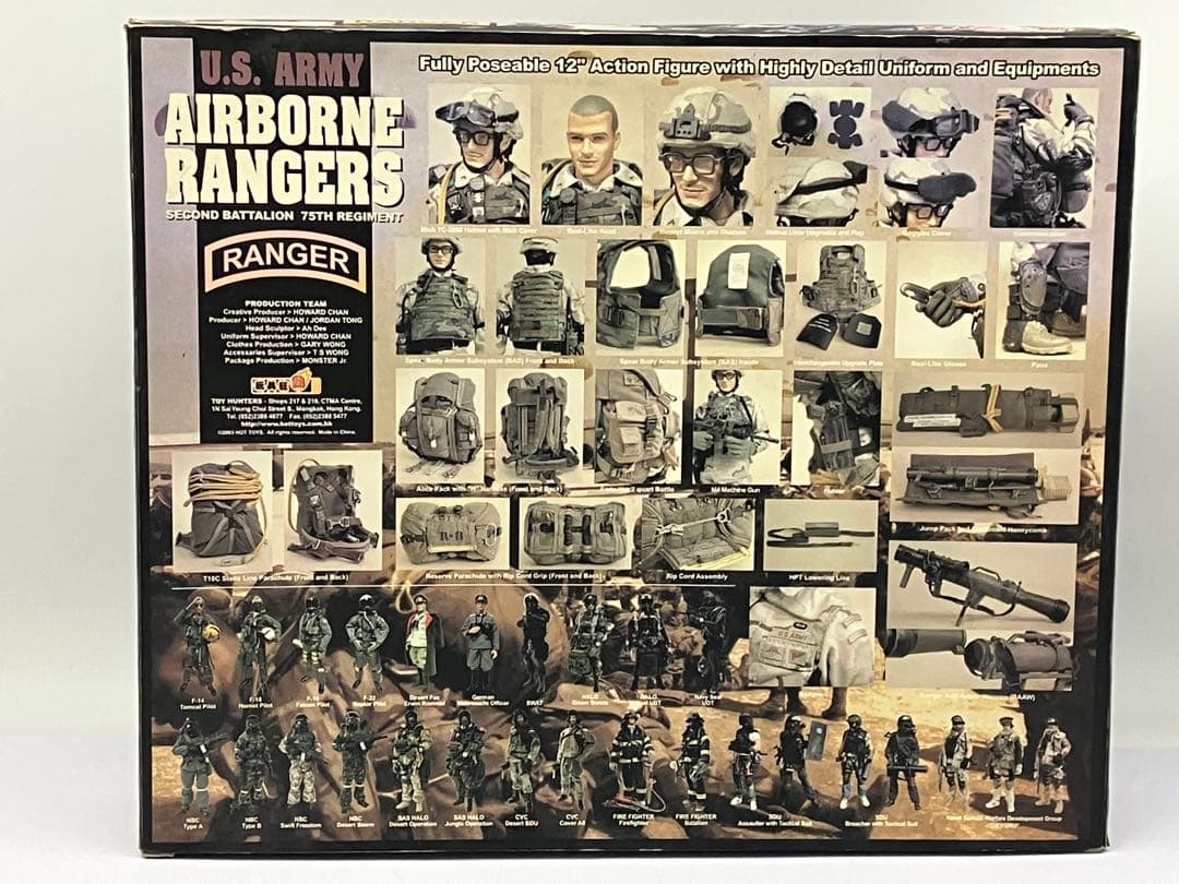 森*史様 Hot Toys 米軍レンジャー HALO 1/6 未開封 - メルカリ