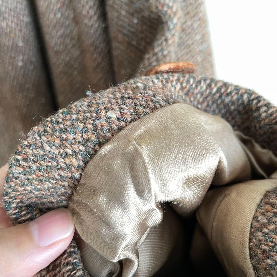 ポールスチュアート クリフォード タイロッケンコート ツイード