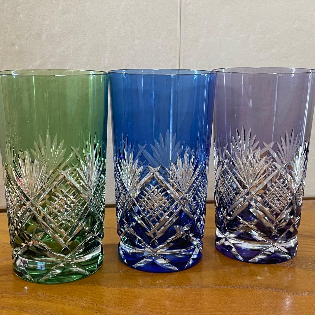 KAGAMI CRYSTAL クリスタルグラス 5個セット KAGAMI CRYSTAL グラス