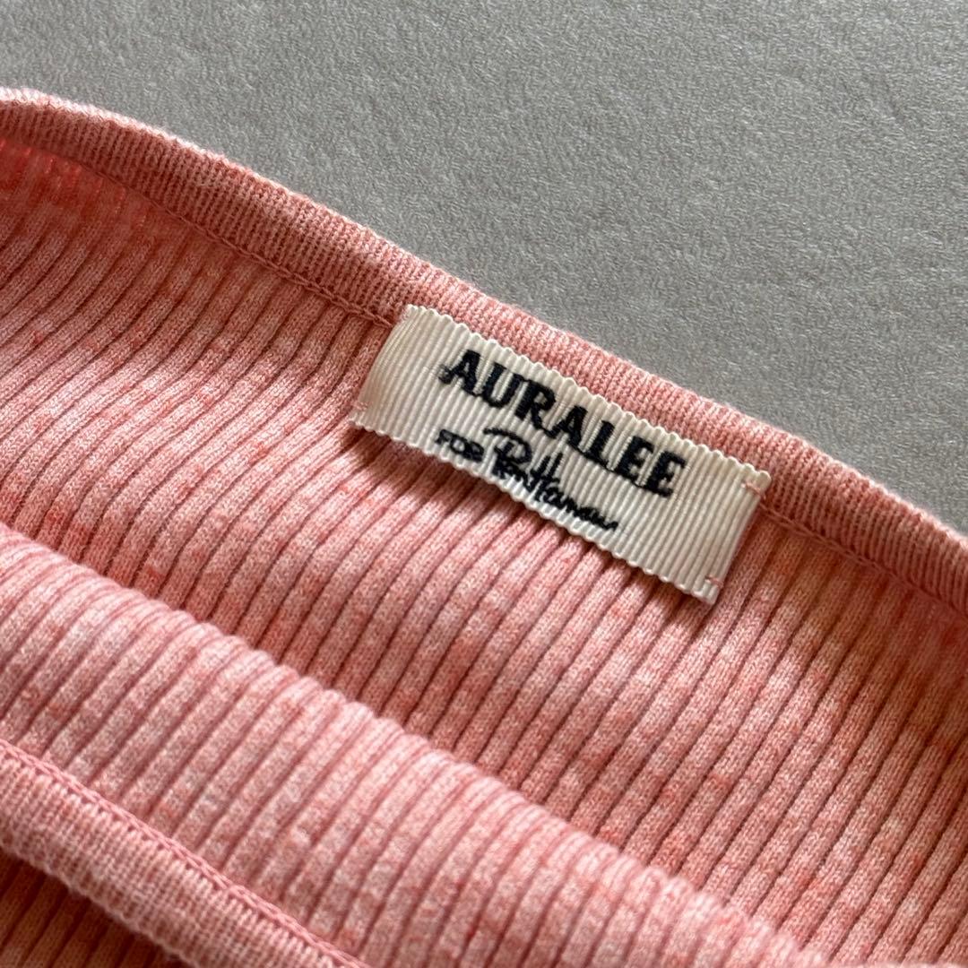 美品✨】AURALEE RonHerman コラボ別注 杢ピンク - メルカリ