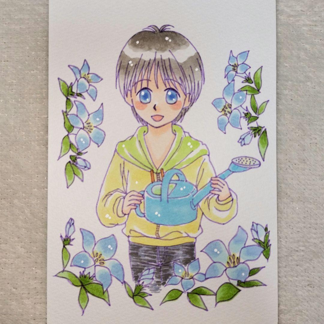 手描きイラスト 原画 オリジナルイラスト 過去作品 - メルカリ