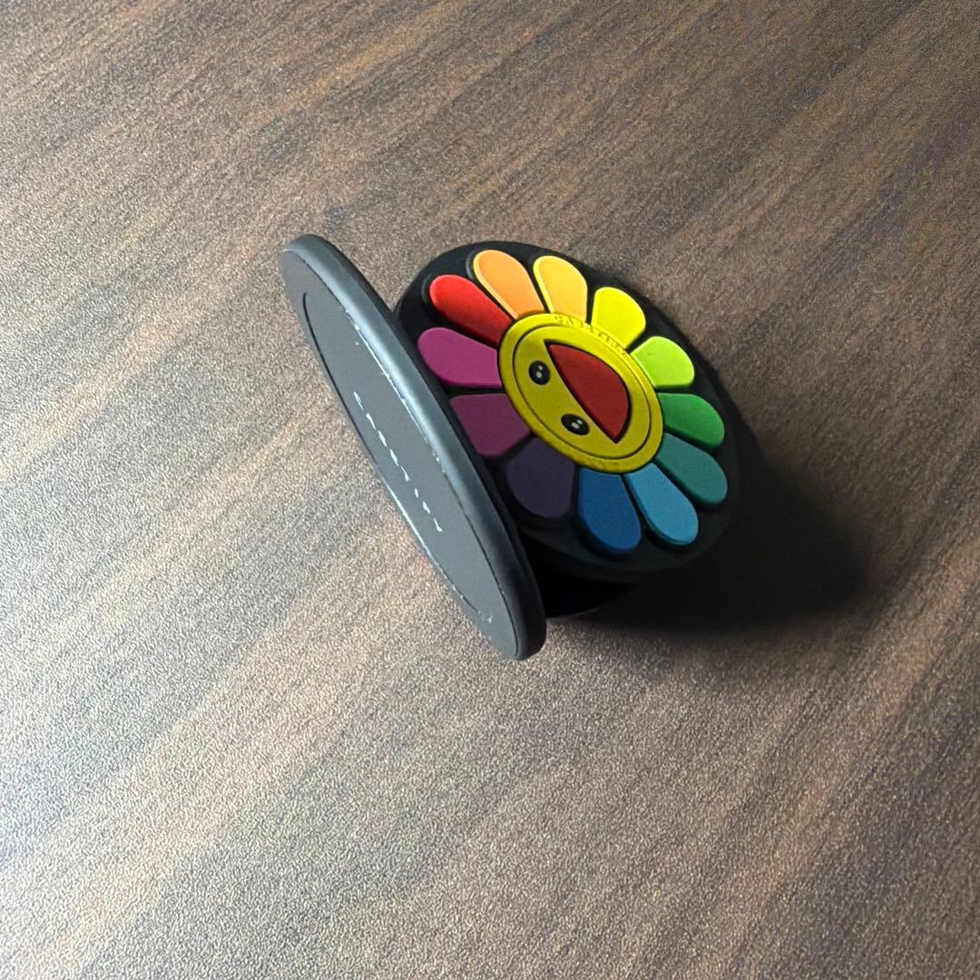 casetify 村上隆 フラワー レインボーSNAPPYTMグリップスタンド - メルカリ