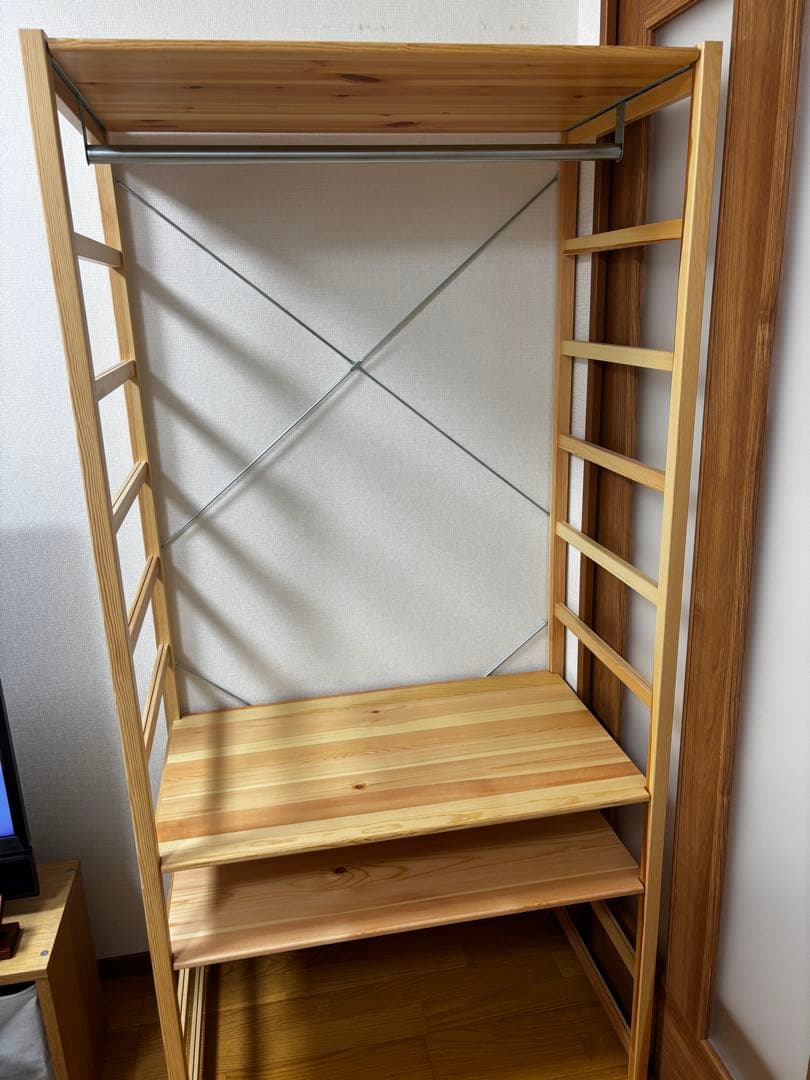 【専用】無印良品 パイン材ユニットシェルフ・ワードローブ パイン材ユニットシェルフ・ワードローブ | 無印良品