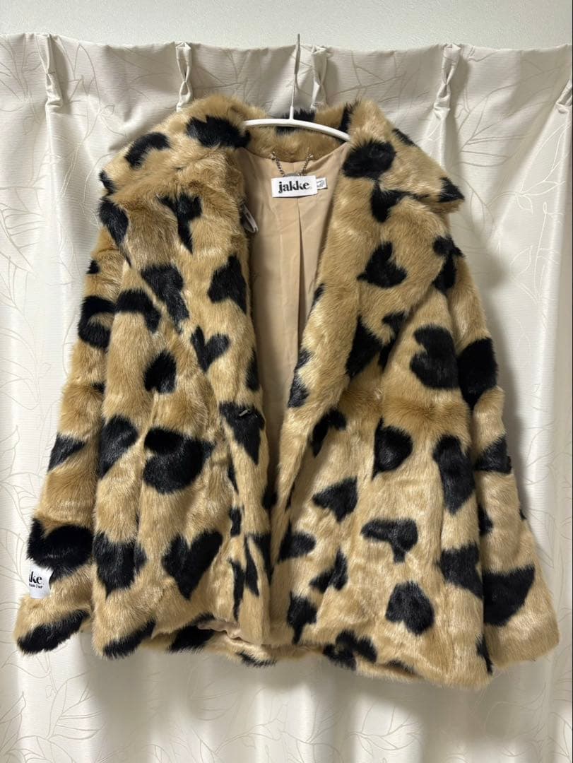 最終sale)jakke ファーコート ジャッキー ジャケット ほぼ新品 - メルカリ