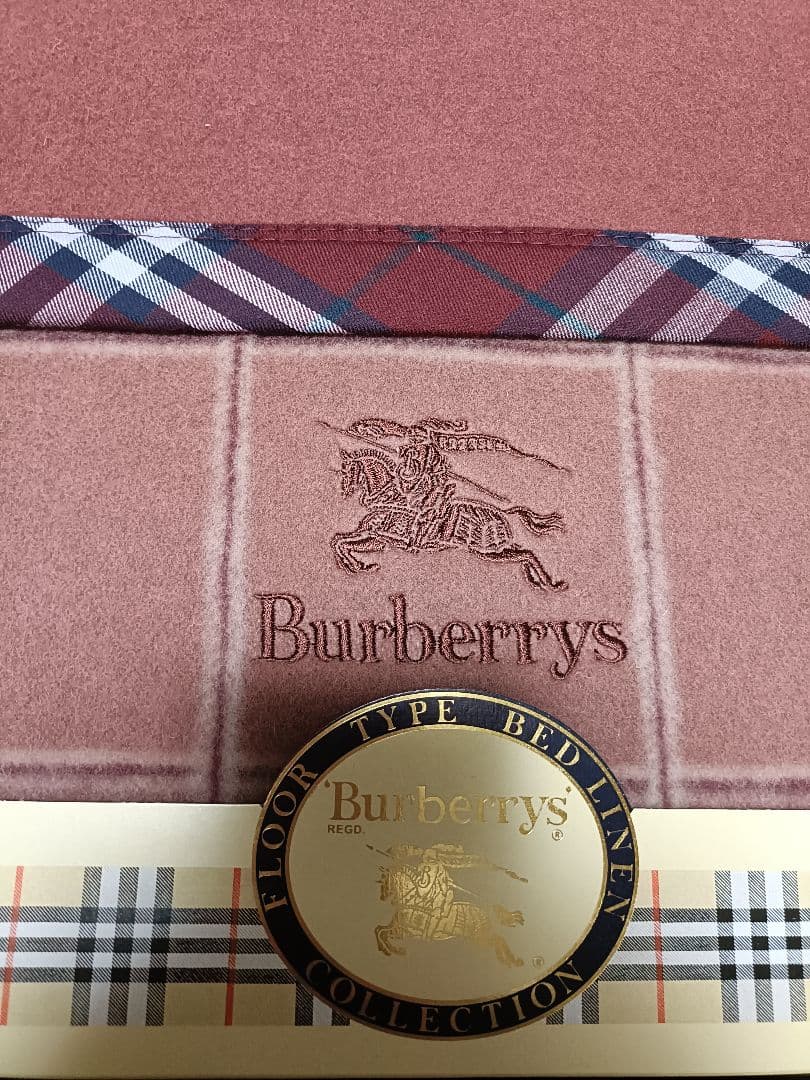 Burberrys バーバリー ウール100% 純毛毛布 - メルカリ