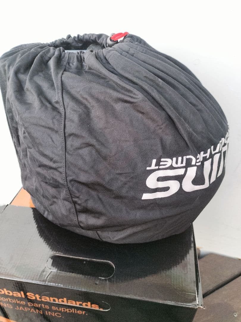 WINS X-ROAD ヘルメット サイズXL マットブラック オレンジ - メルカリ