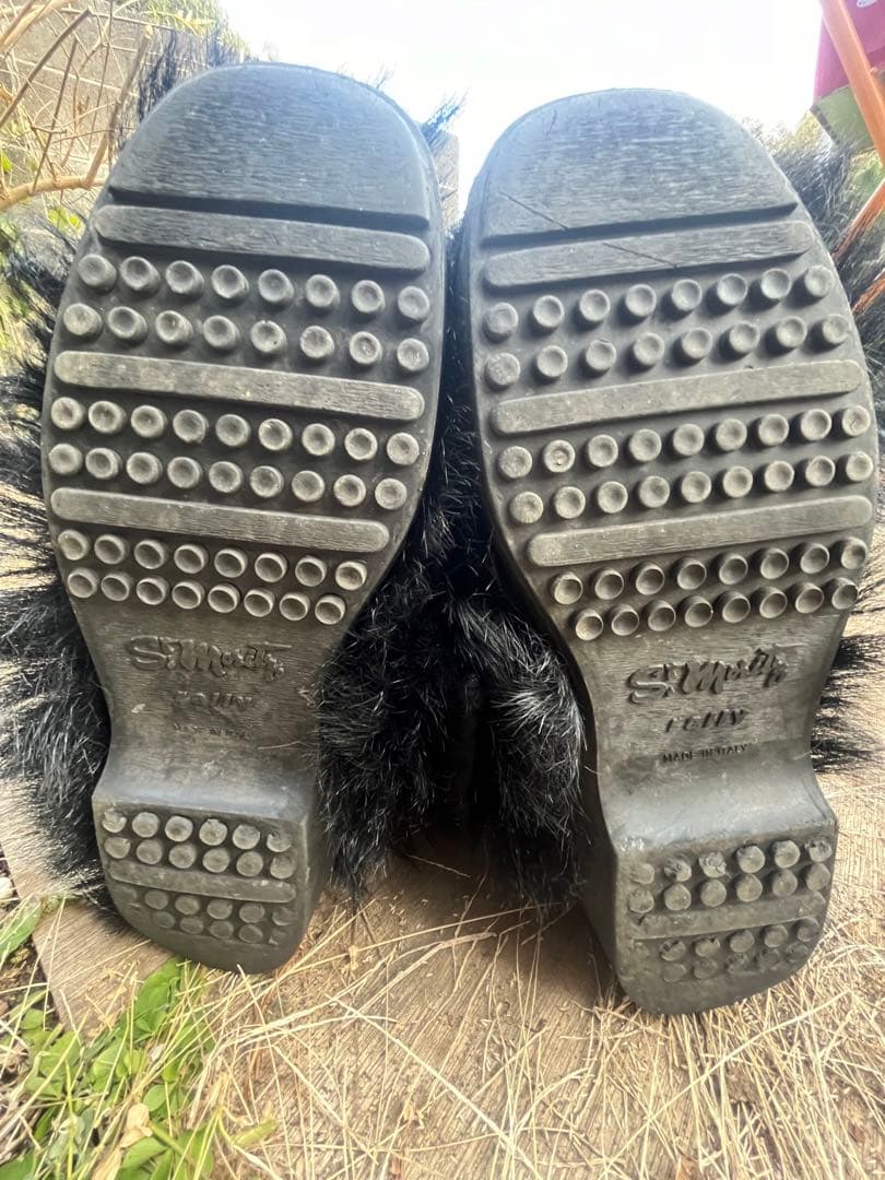 \"DIADORA\" ディアドラ Goat Fur Boots