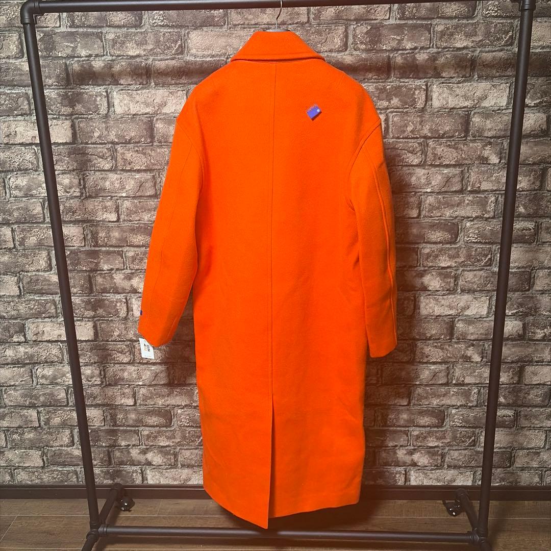 Ader Error アーダーエラー オレンジ ウール チェスターコート - メルカリ