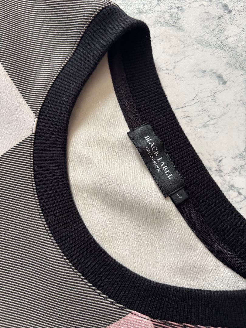新品同様】ブラックレーベルクレストブリッジ ライトスウェット CB