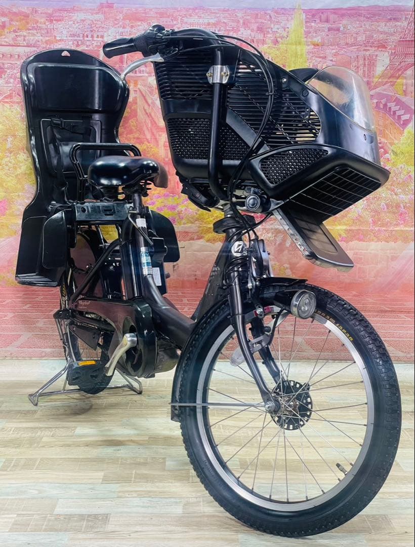 ZK3471 電動自転車 ブリヂストン アンジェリーノ 子供乗せ 20インチ